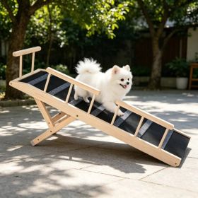 Dog Ramp with Non-Slip and Adjustable Height 47.2 X 16.5 X 2.4 in (Option: default title)