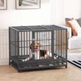 Dog Kennel, Welded Wire Heavy Duty Dog Run, Dog Kennel Outside (Option: default title)