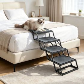 Pet Stairs with Adjustable Height for Outdoor (Option: default title)