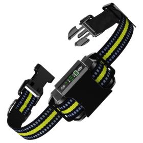 Dog Bark Collar Rechargeable Waterproof Beep Vibration Static Stimulation Bark Stopper Automatic Identification Collar With 6 Intensity Dual Mode (Option: 1Pcs)