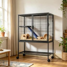 Animal Cage with Non-Slip and Easy to Clean for Outdoor (Option: default title)